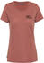 Icebreaker Women's Merino Tech Lite Short Sleeve Low Crewe T-Shirt Caravan Life (105545) suede