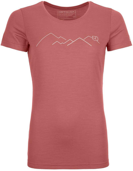 Ortovox 185 Merino Mountain T-Shirt W (83027) blush