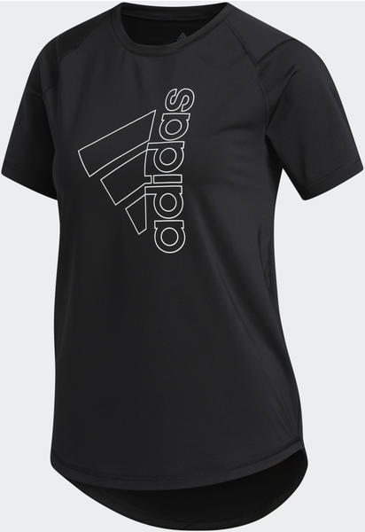 Adidas Tech Badge of Sport T-Shirt Damen black/white (FQ1988)