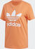 Adidas Trefoil T-Shirt Damen semi coral/white (FM3295)