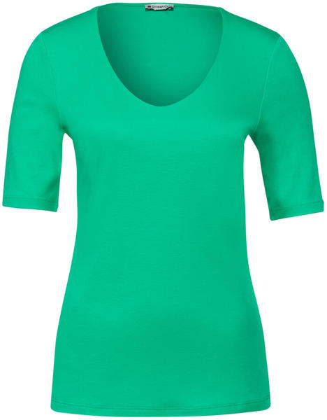 Street One Basic Shirt (A313104) yucca green