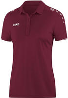 Jako 6350, JAKO Classico Polo maroon 48 (Damen)
