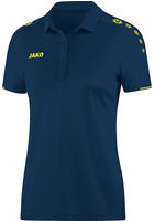 Jako 6350, JAKO Classico Polo nightblue/citro 44 (Damen)