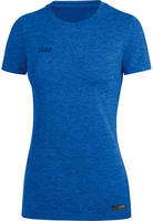 Jako 6129, JAKO Premium T-Shirt royal meliert 44 (Damen)