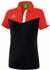 Erima Damen Poloshirt Squad (1112001) rot/schwarz/weiß