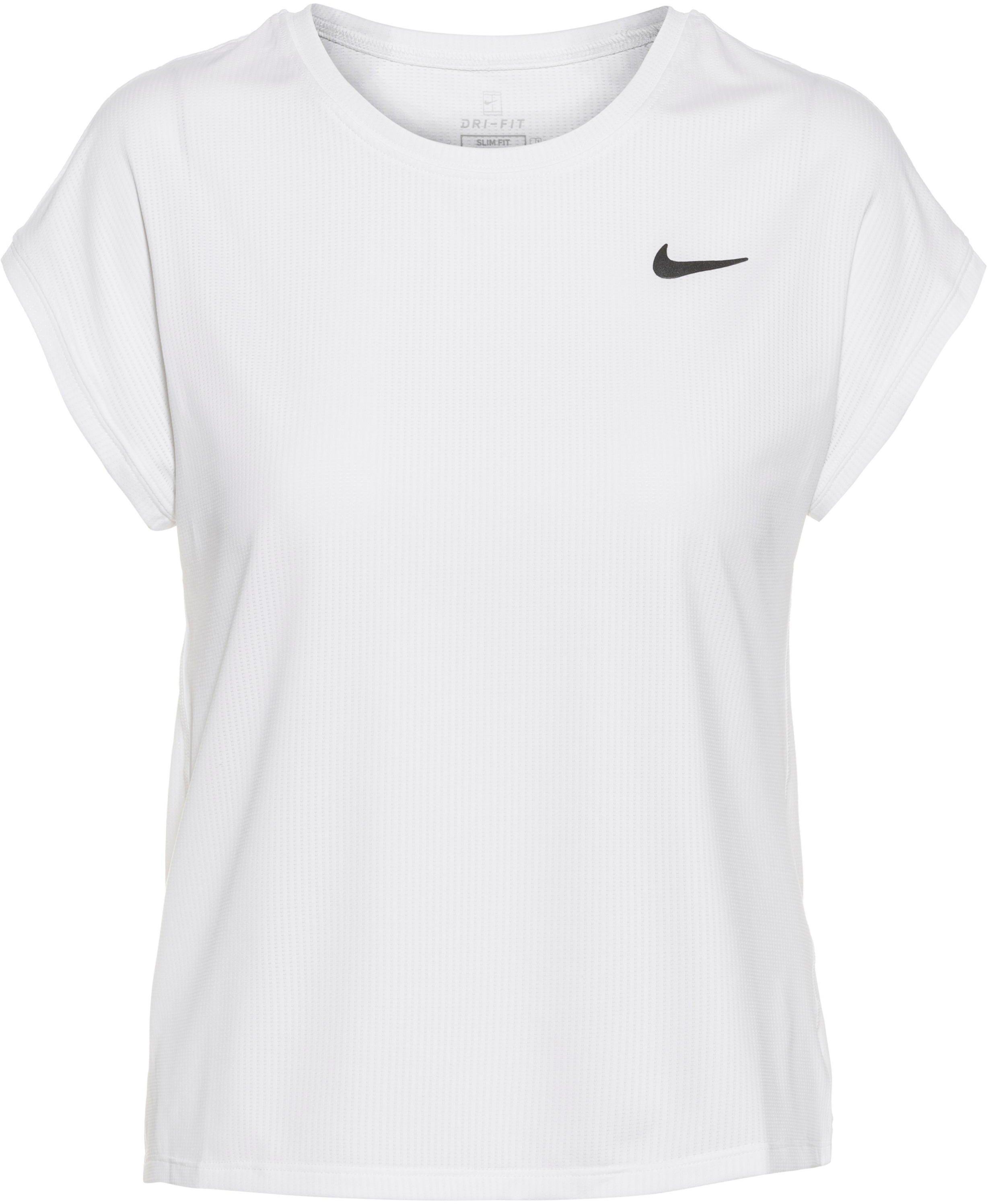 Nike Short-Sleeve Tennis Top NikeCourt Dri-FIT Victory Women (CV4790)  white/black Test TOP Angebote ab 35,90 € (März 2023)