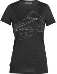 Icebreaker Womens Spector S/S Scoop Sunrise Summit heather
