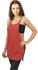 Urban Classics Ladies Side Knotted Loose Tank Blk/blk (TB915-00200-0042) red/black