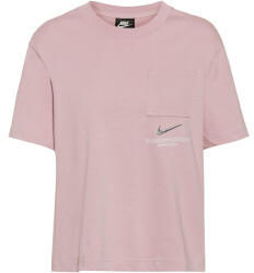 Nike Sportswear Swoosh Short-Sleeve Top (CZ8911) champagne/white