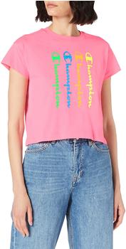 Champion T-Shirt pink fluo pnf fluo (112682-PF005)