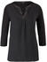 comma Comma Materialmix-shirt (85.899.31.X011.9999) schwarz