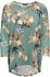 Only ONLELCOS 4/5 AOP TOP JRS NOOS (15144286) chinois green aop flowers coll