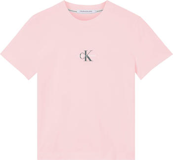Calvin Klein Monogram Logo Tee T-Shirt (J20J215497) pearly pink/quiet grey