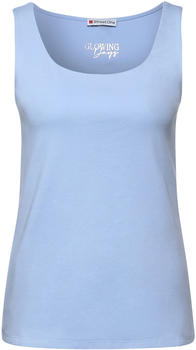 Street One Basic-top In Unifarbe (A315850) mid sunny blue