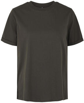 Pieces Pcria Ss Fold Up Solid Tee Noos Bc (17086970) black olive