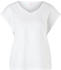 S.Oliver Materialmix-shirt (2064378) weiß