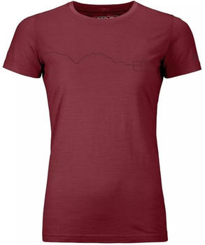 Ortovox 120 Tec Mountain T-Shirt W dark blood