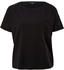 Comma Jerseyshirt (81.105.32.X046.9999) schwarz