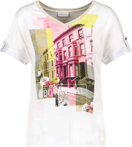 Gerry Weber Shirt Mit Picture Print (570249-35049) ecru/weiss multicolor
