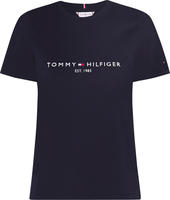 Tommy Hilfiger Rundhalsshirt "HERITAGE HILFIGER C-NK REG TEE" mit gesticktem Tommy