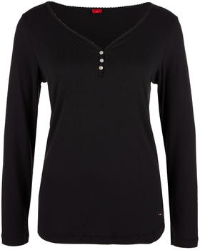 S.Oliver Rippshirt (1257351) schwarz