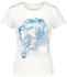 Taifun T-Shirt mit Print aus GOTS Bio-Baumwolle Weiss (11_771111-16348_9702)
