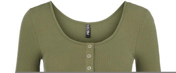 Pieces Pckitte Ls Top Noos Bc (17101437) deep lichen green