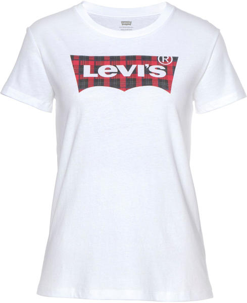 Levis The Perfect Graphic Tee hsmk plaid white (17369-0454)
