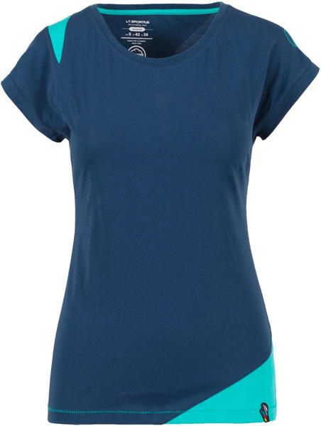 La Sportiva Chimney T-Shirt Climbing Apparel Women opal/aqua