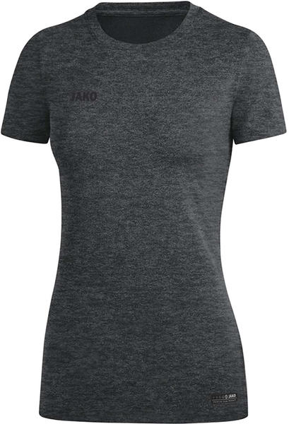 JAKO Damen T-Shirt Premium Basics 6129 anthrazit meliert
