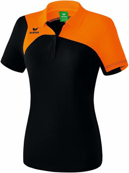 Erima Damen Poloshirt Club 1900 2.0 (1110708) schwarz/orange