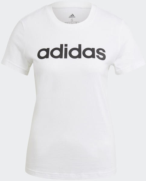 Adidas Sportswear LOUNGEWEAR Essentials Slim Logo Tee white/black (GL0768)