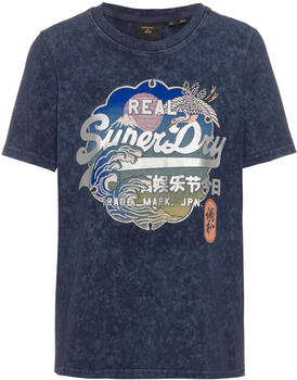 Superdry Itago T-Shirt lauren navy (W1010510A-JUA)