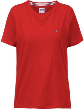Tommy Hilfiger Soft Organic Cotton Round Neck T-Shirt deep crimson (DW0DW06901-XNL)