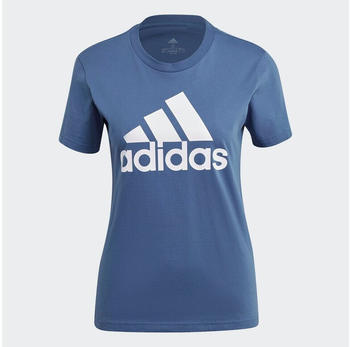 Adidas Women Sportswear LOUNGEWEAR Essentials Logo Tee crew blue (GL0728)