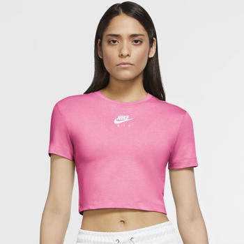 Nike Short-Sleeve Crop Top Nike Air (CZ8632) pink glaze/white