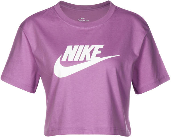 Nike Cropped T-Shirt Essential (BV6175) violet shock/white