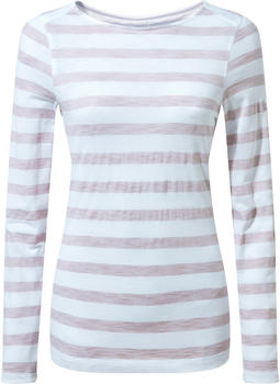 Craghoppers NosiLife Erin Long Sleeved Top (CWT1276) brushed lilac stripe