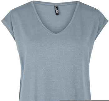 Pieces Pcbillo Tee Lurex Stripes Noos (17078572) trooper