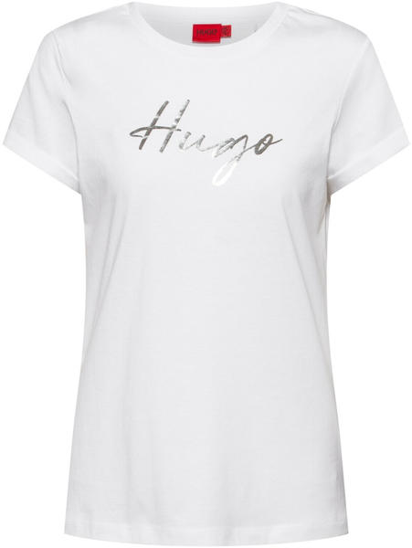 Hugo Slim-Fit T-Shirt aus Baumwolle mit himmlischem Logo - The Slim Tee 15 50464259 Weiß
