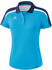 Erima Damen Poloshirt Liga 2.0 (1111836) curacao/new navy/weiß