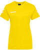Hummel 203440-5001, hummel GO Baumwoll T-Shirt Damen kurzarm sports yellow L...