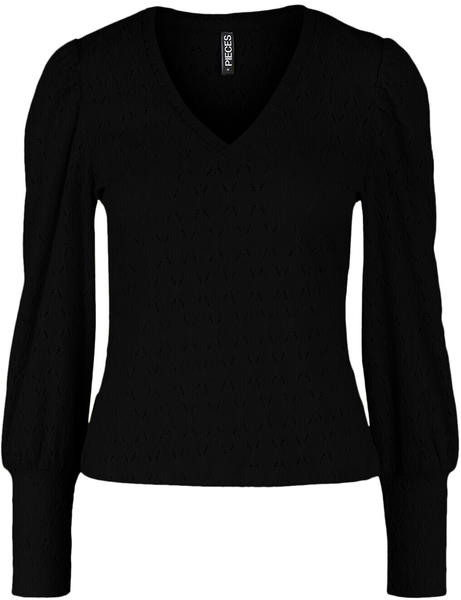 Pieces Pcchristy New Ls Top Bc (17120347) black