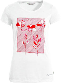 VAUDE Women's Skomer Print T-Shirt white/red