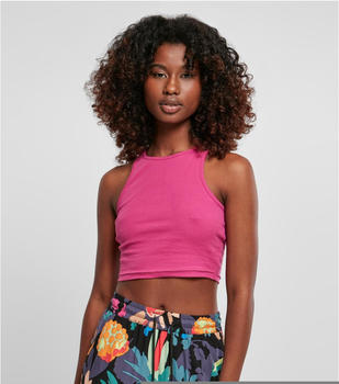 Urban Classics Ladies Cropped Rib Top (TB1498-02260-0058) brightviolet