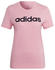 light pink/black: Adidas Sportswear LOUNGEWEAR Essentials Slim Logo Tee