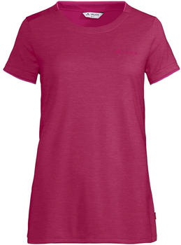VAUDE Women's Essential Short Sleeve T-Shirt (41329) crimson red