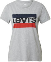 Levis 17369 1687, Levis Logoshirt Perfect Tee in Heather Grey