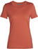 Icebreaker Women's Merino Tech Lite II Short Sleeve T-Shirt (0A59J9) clay