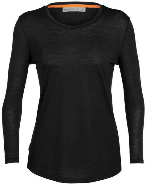 Icebreaker Women's Merino Sphere II Long Sleeve T-Shirt black